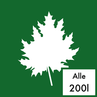 Vieraslajit (alle 200 l)